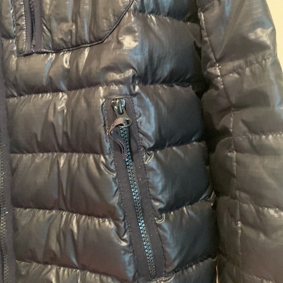 JCrew Black Down Puffer Jacket / Coat - Picture 3 of 7